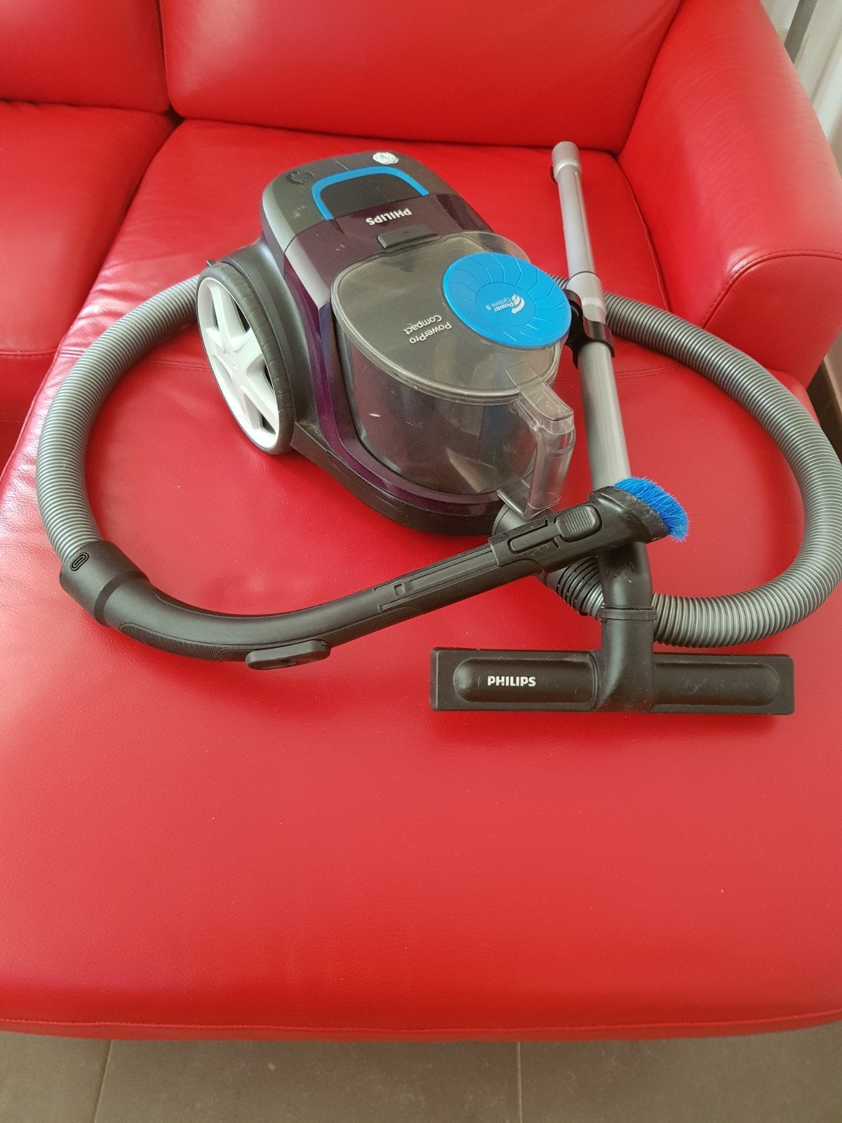 Stofzuiger zonder zak FHILIPS, Elektronische apparatuur, Stofzuigers, Ophalen