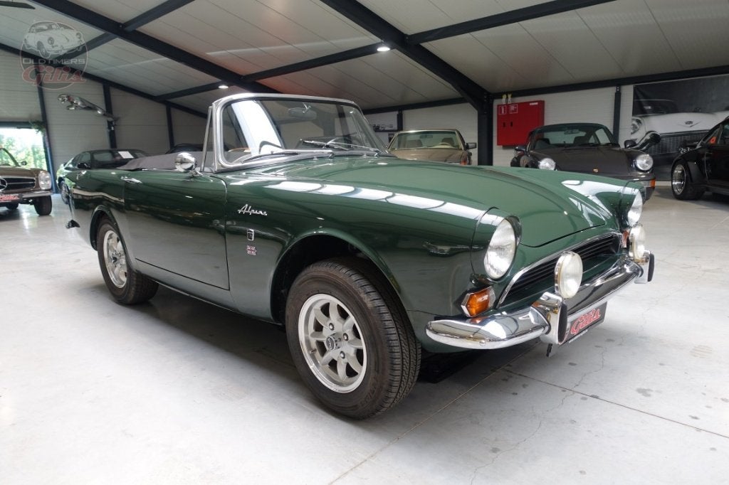 1966 Sunbeam Alpine 1725, Overige merken, Achterwielaandrijving, Zwart, Cabriolet
