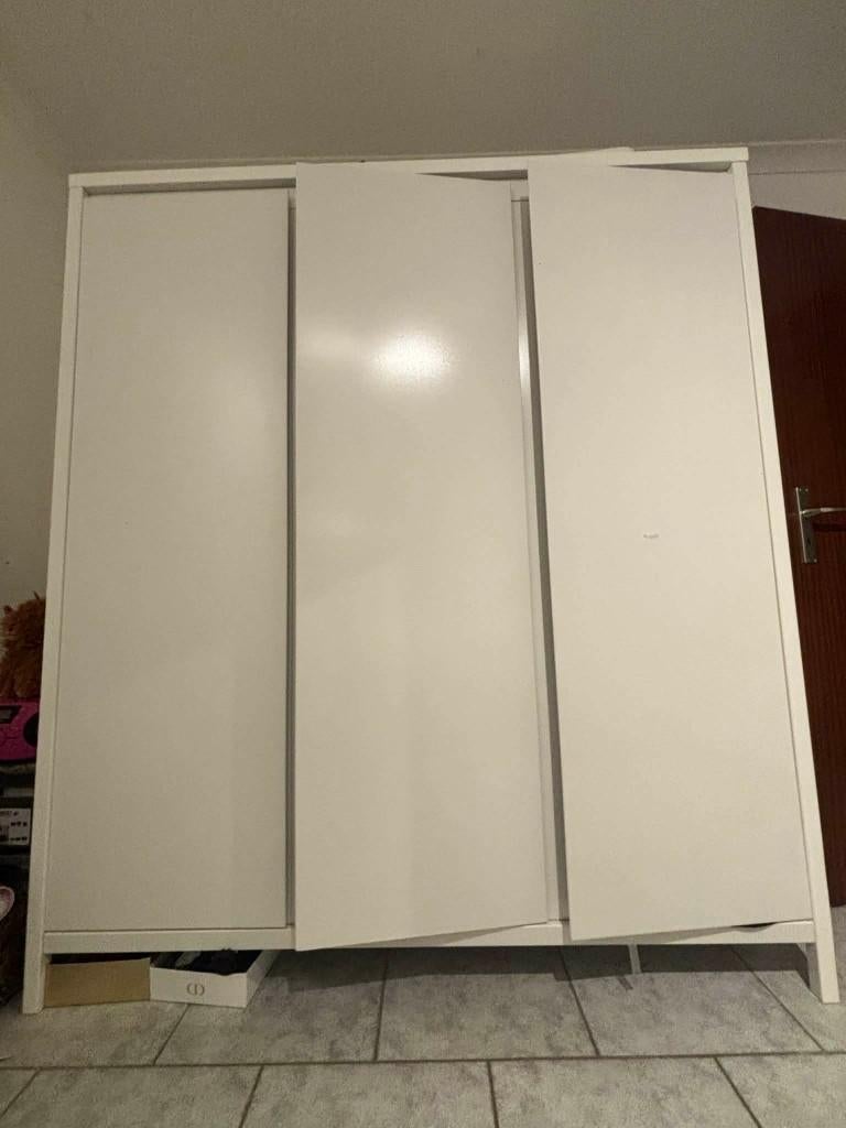 Chambre d'une personne complète, Maison & Meubles, Enlèvement, Comme neuf, Une personne, Bois blanc