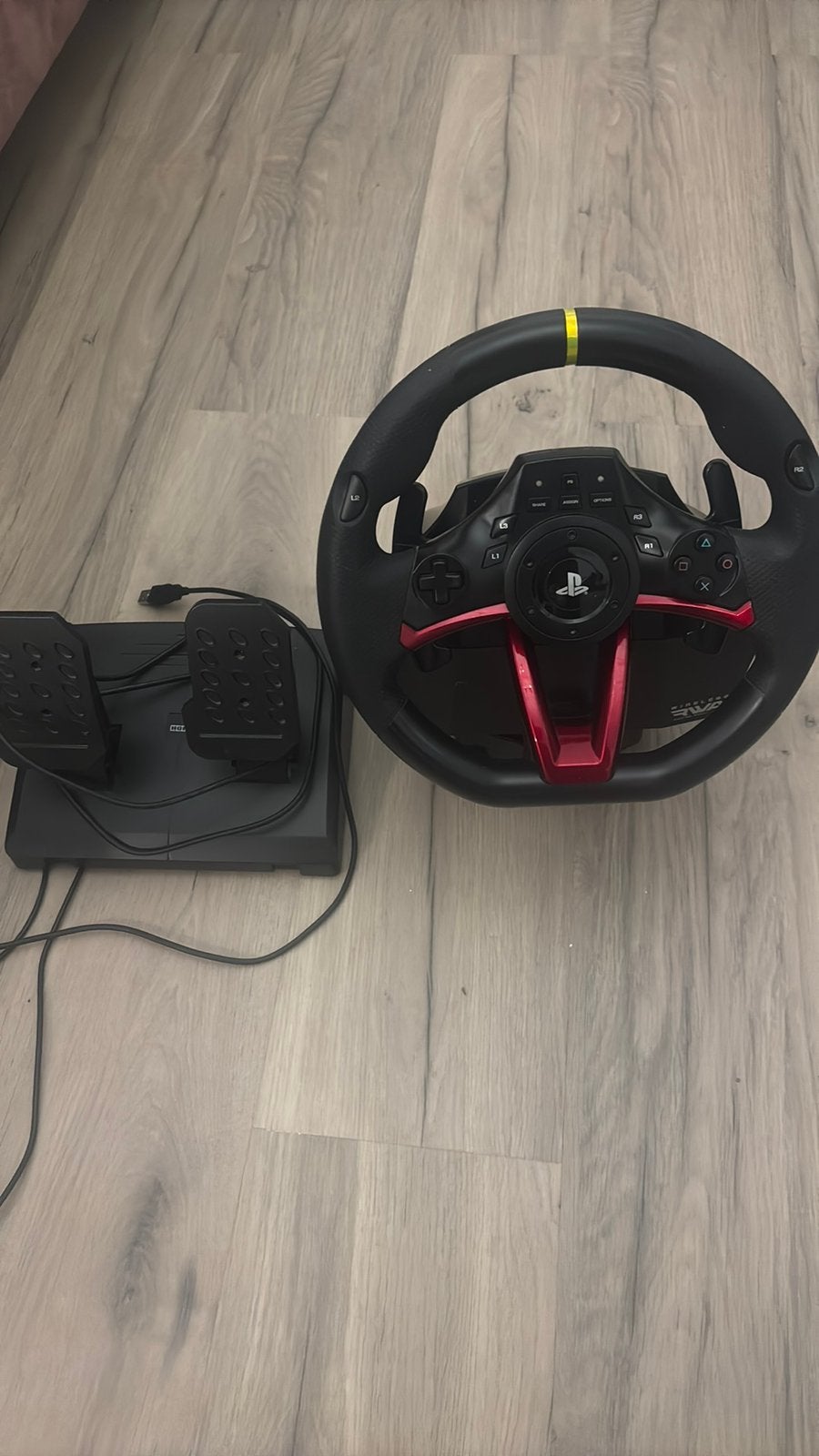 Hori racing wheel apex voor PS4, PS5 en PC, Enlèvement, Comme neuf