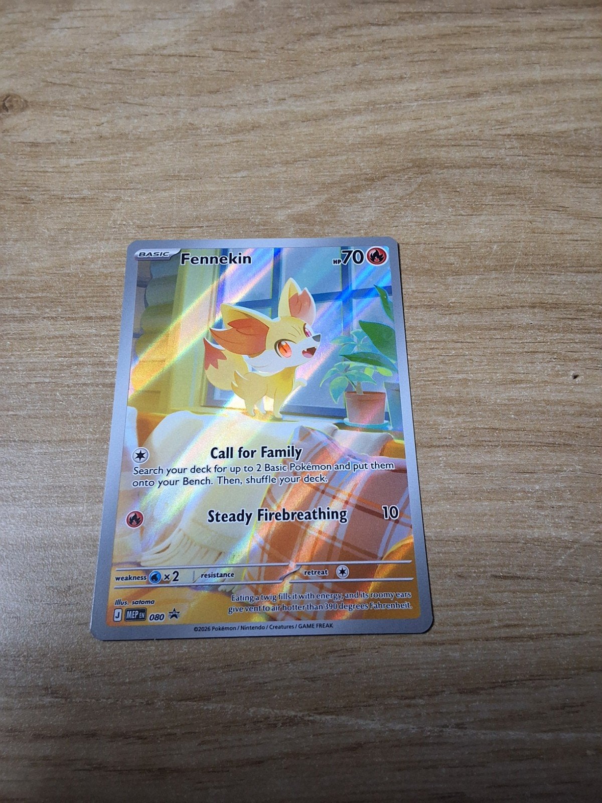 fennekin   mep 080, Enlèvement