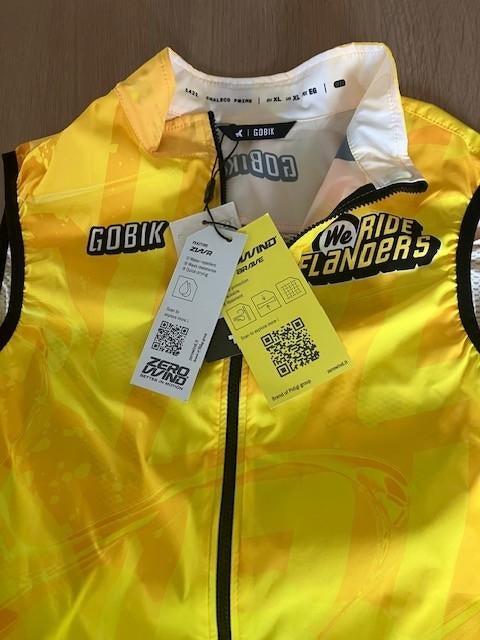 windstopper Gobik - We Ride Flanders - 2026, Fietsen en Brommers, Dames, Nieuw, Ophalen of Verzenden, Bovenkleding
