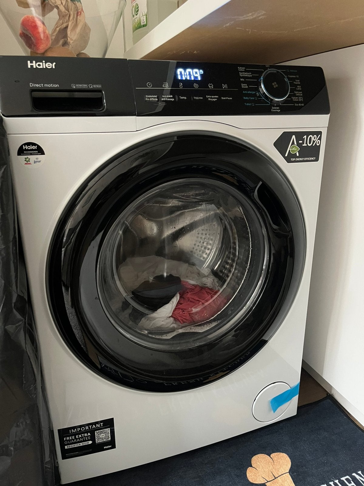 Lave-linge Haier HW70-B14929-DF – 7 kg – 1400 tr/min, Electroménager, Enlèvement, Comme neuf