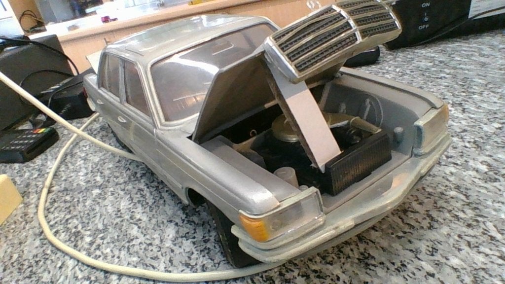 vintage Mercedes 45 cm lengte, Antiek en Kunst, Ophalen