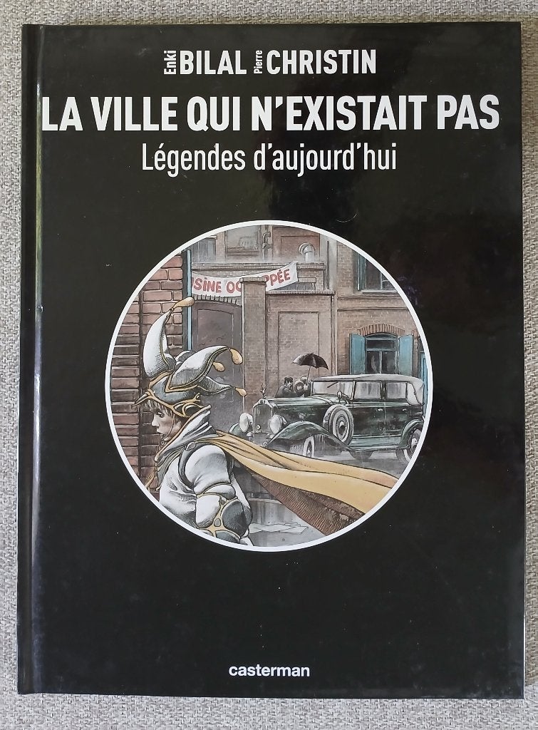 BD La ville qui n'existait pas TTB Christin Enki Bilal, Boeken, Eén stripboek, Ophalen of Verzenden, Gelezen