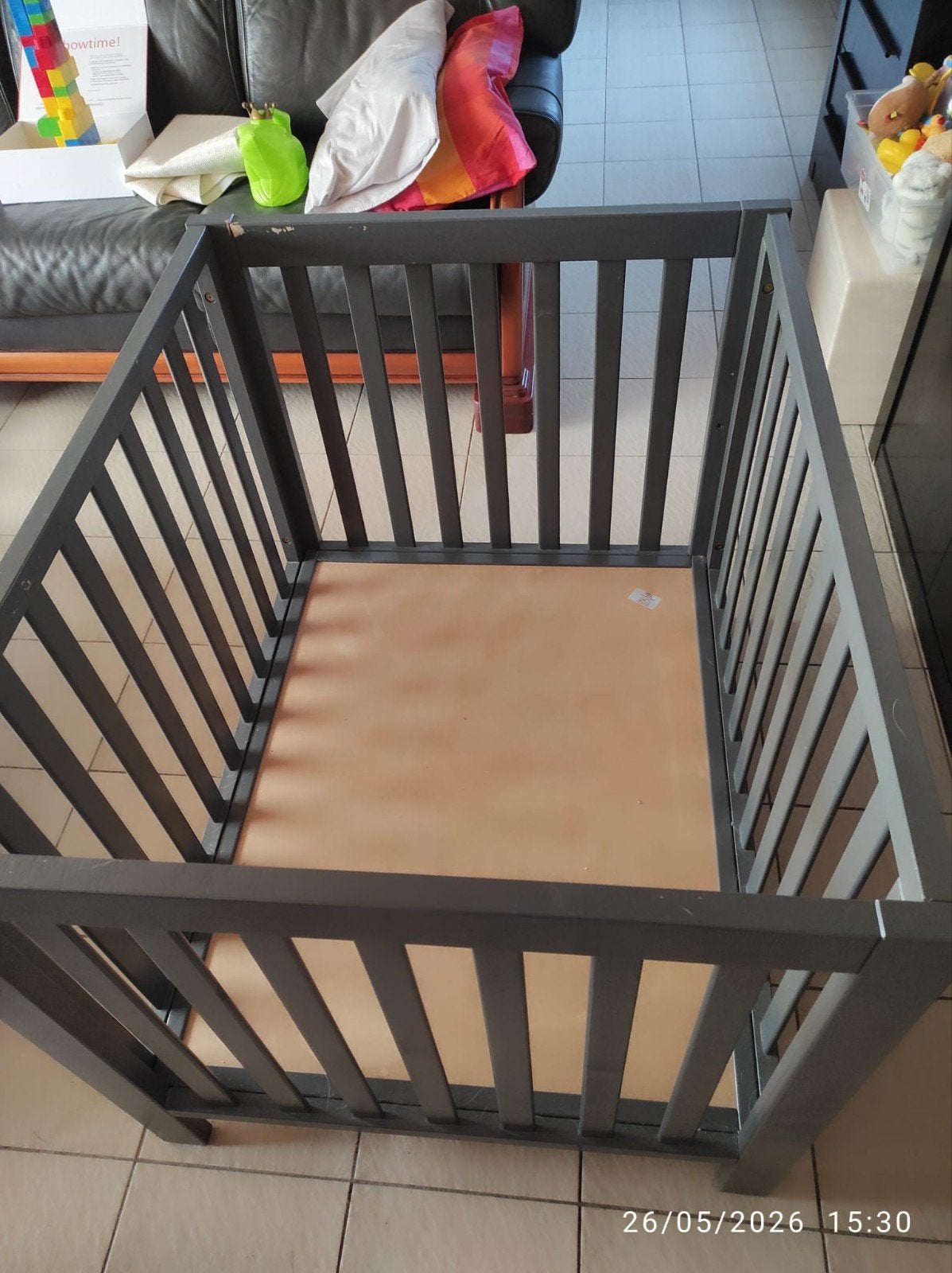 Park baby, Ophalen