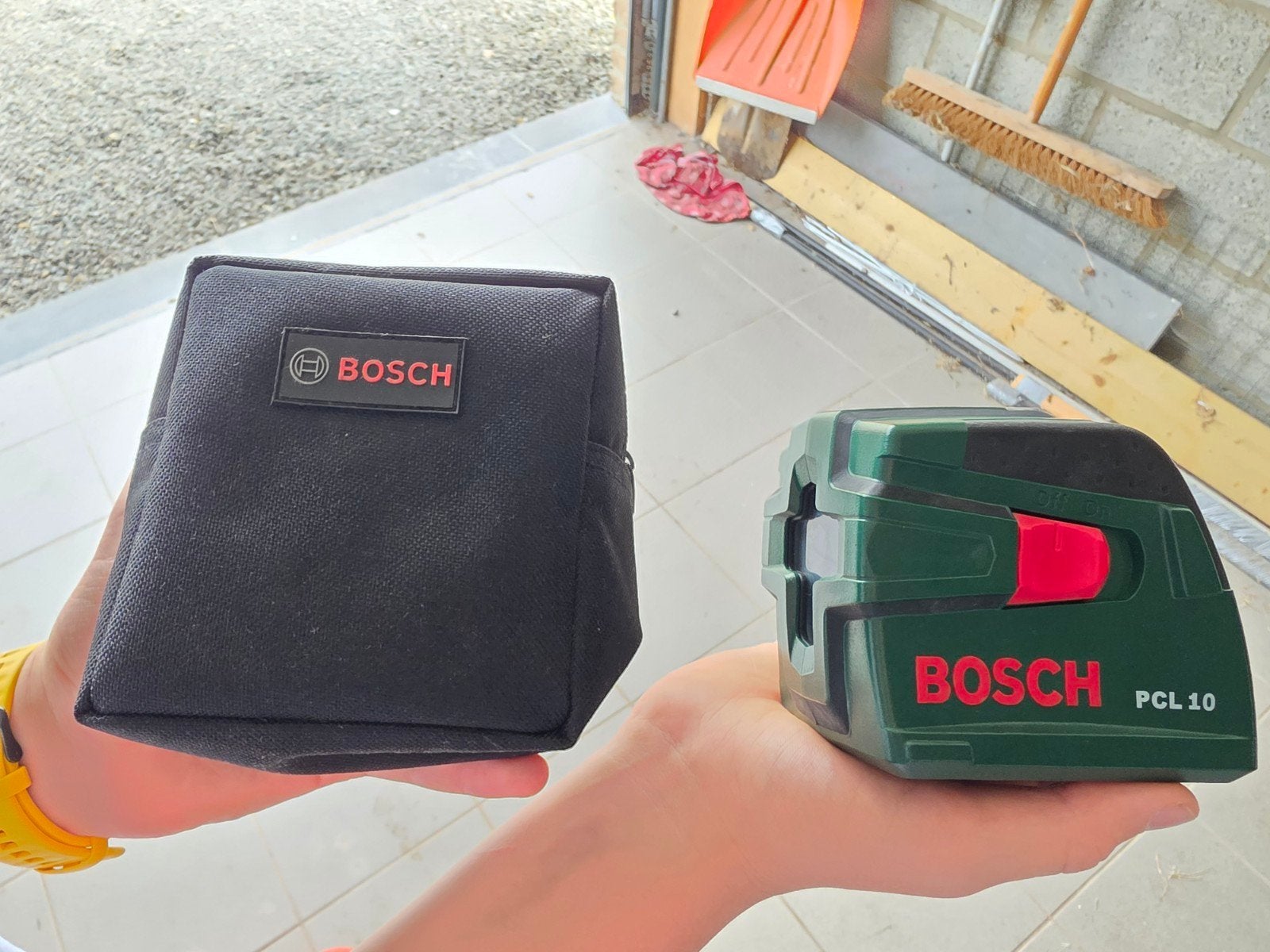 laser croisé Bosch PCL 10, Bricolage & Construction, Enlèvement ou Envoi, Comme neuf