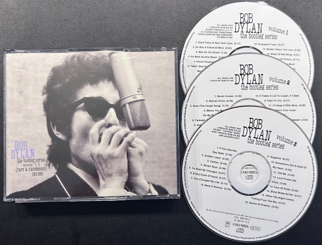 BOB DYLAN - The Bootleg series vol.1-3 ( 3CD ), CD & DVD, CD | Rock, Comme neuf, Rock classique, Coffret, Envoi