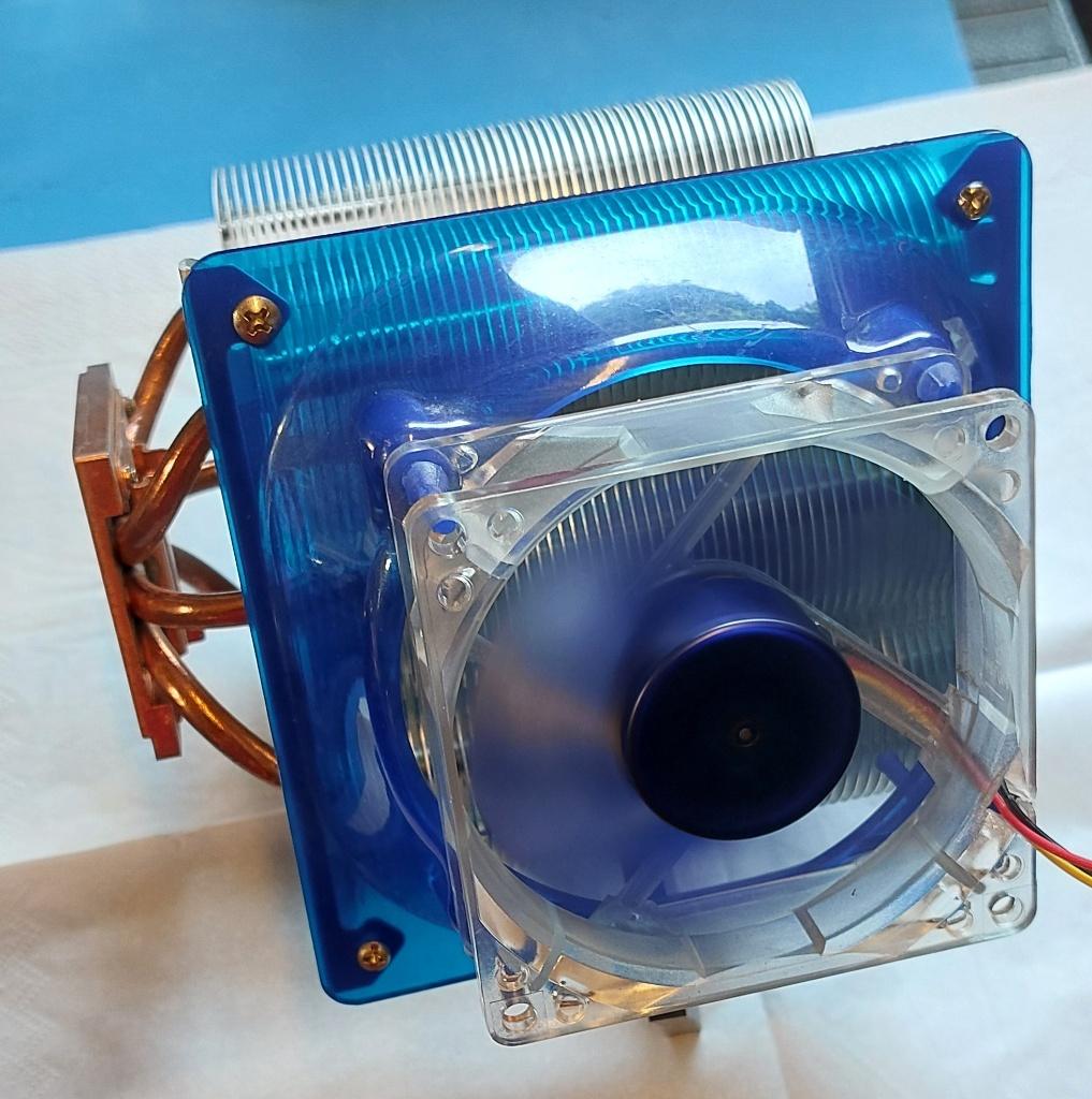 Ventirad SONIC POWER  - Cuivre/Alu – Silencieux – Comme Neuf, Informatique & Logiciels, Enlèvement ou Envoi, Comme neuf, Refroidisseur ordinateur à air