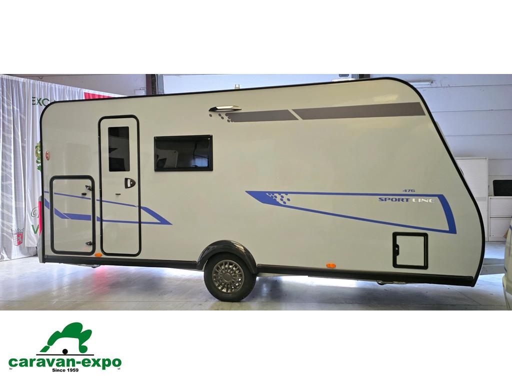 CARAVELAIR 476 SPORT LINE, Caravanes & Camping, Entreprise, Jusqu'à 6, 5 à 6 mètres, Caravelair