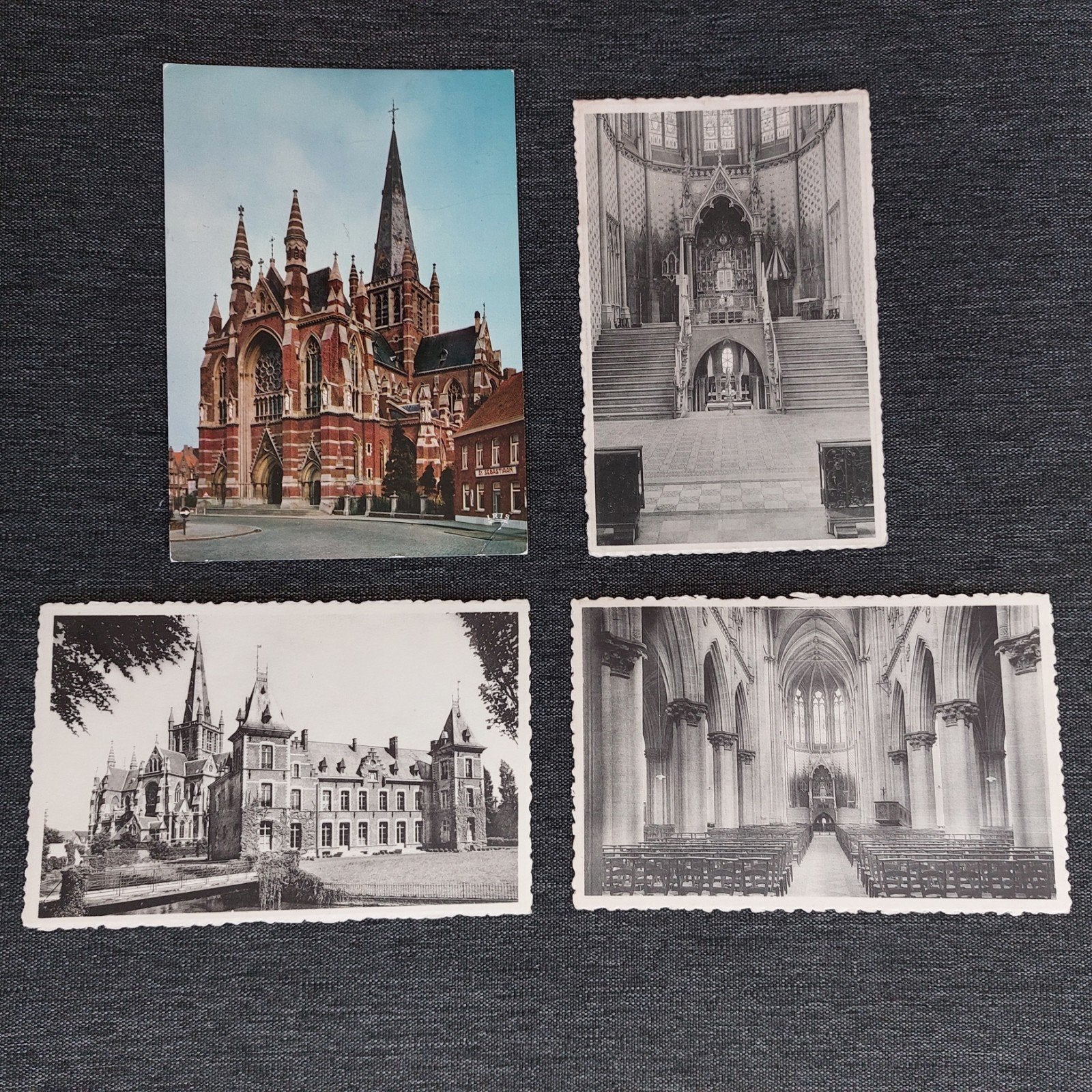 4 postkaarten van Dadizele, Enlèvement ou Envoi