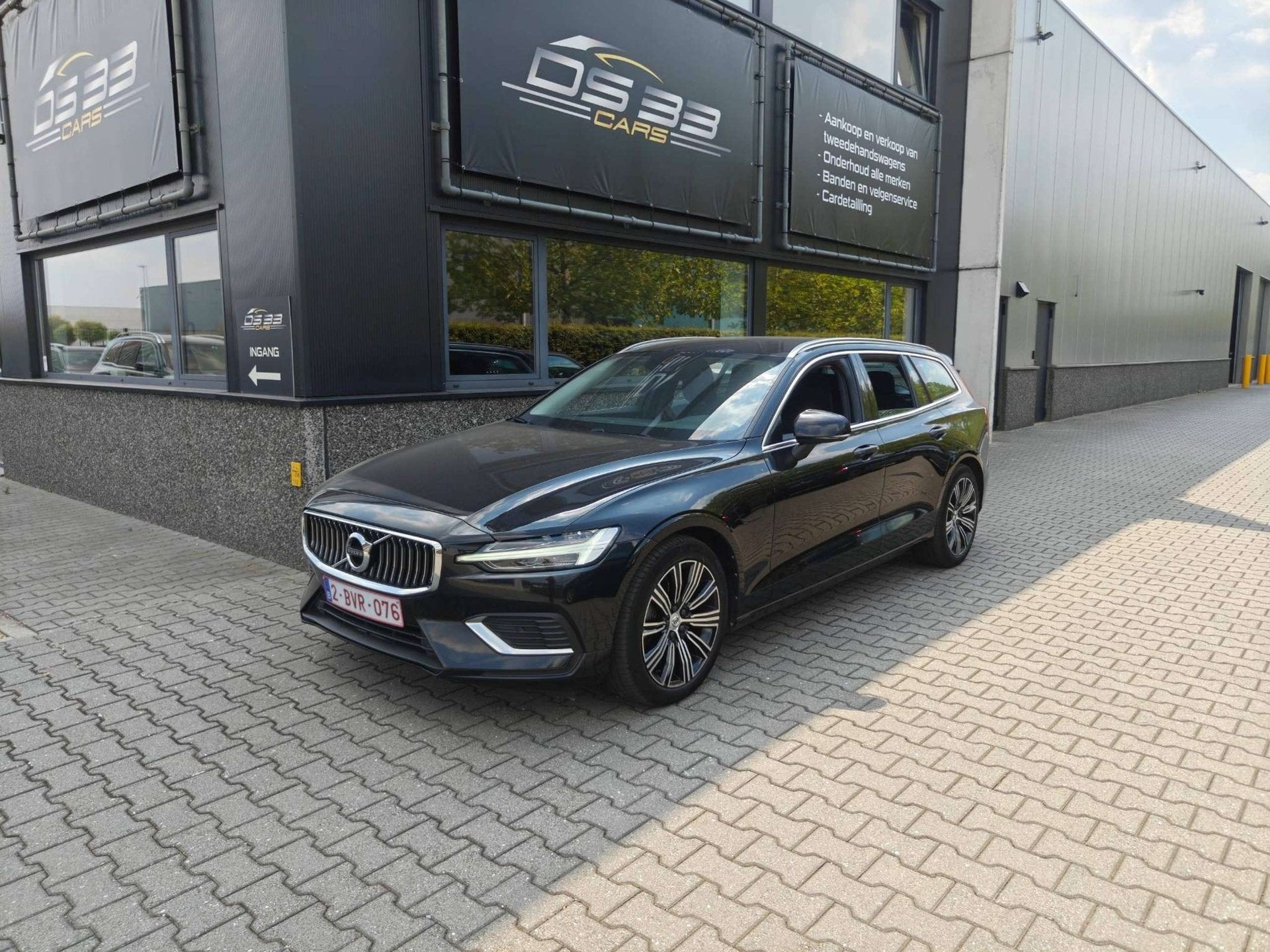 Volvo V60 T6 AWD Inscription/LED/Keyless/Cruise/Zetel+Stuurv, Achat, Euro 6, Noir, Automatique
