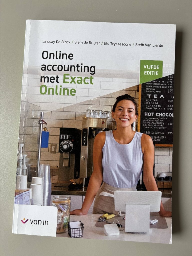 Boek Exact Online, Livres, Livres d'étude & Cours, Enlèvement ou Envoi, Utilisé, Enseignement supérieur, Van In