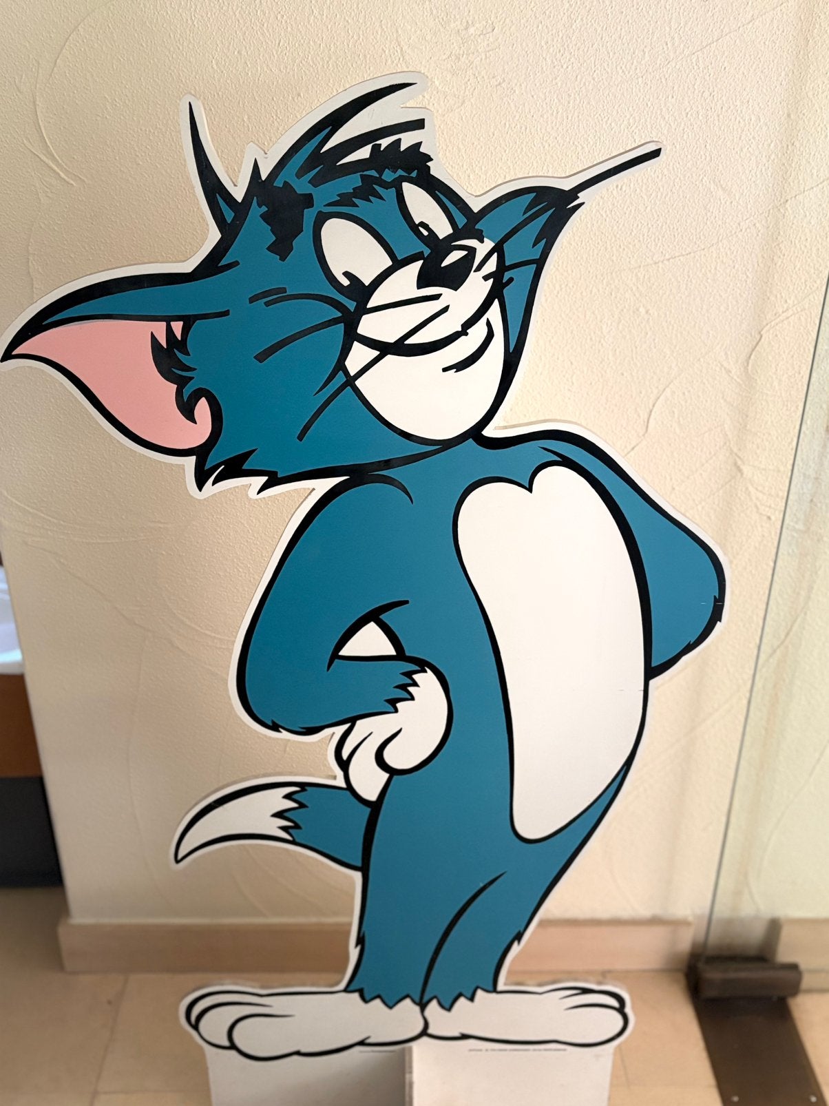 Grote Tom Cat (Tom & Jerry) Kartonnen Display, Antiek en Kunst, Ophalen