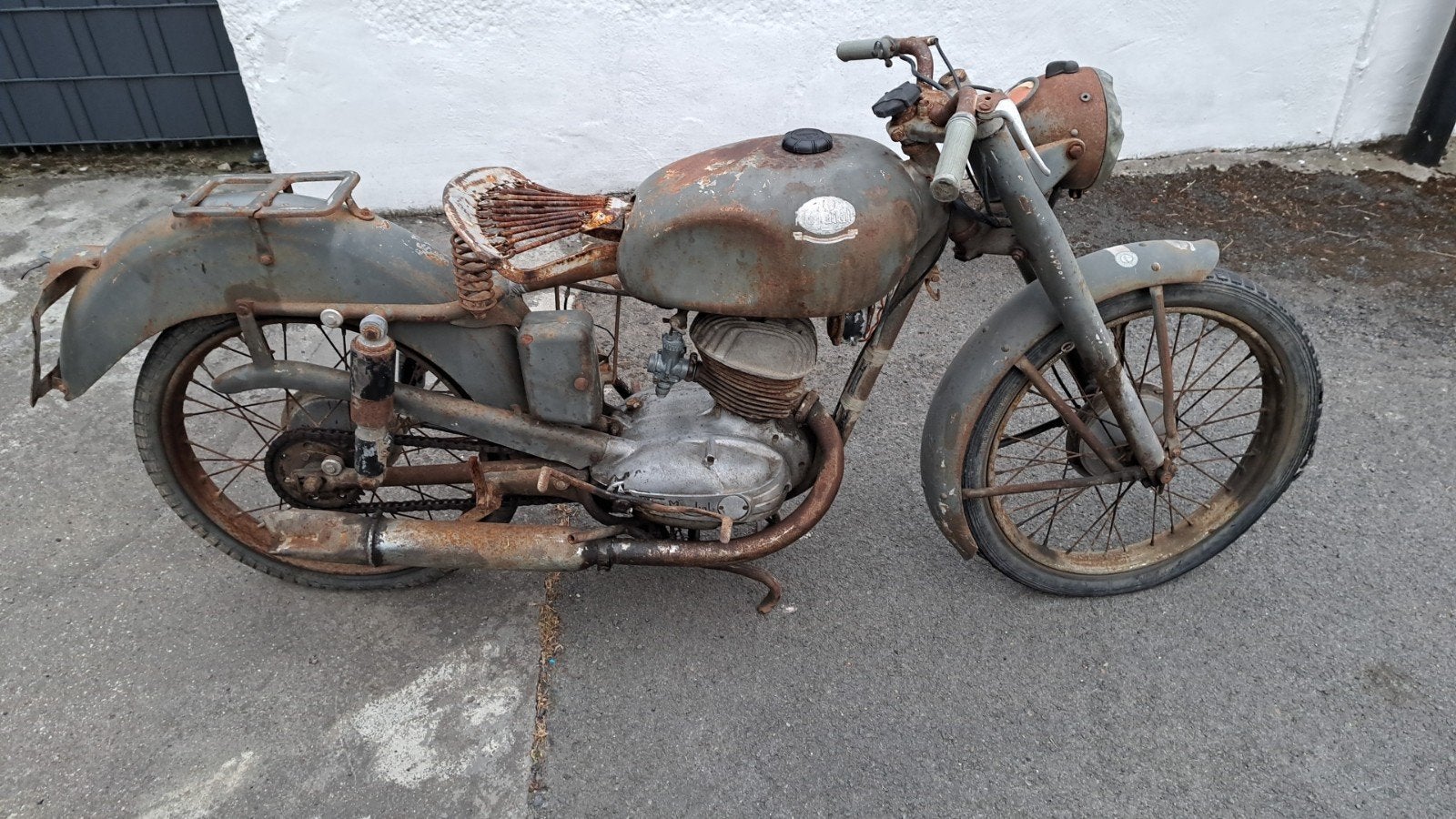 FB Mondial Lusso Sport 160cc 1953, schuurvondst, Motos, Enlèvement