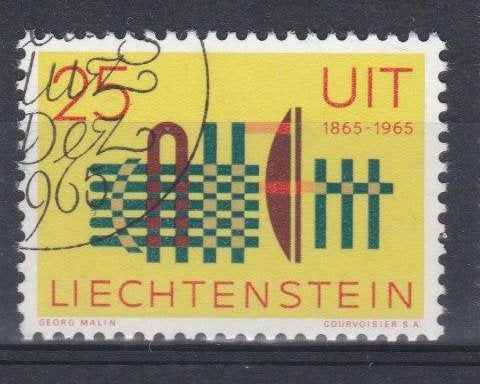 Liechtenstein 1965 - Numéro 458, Timbres & Monnaies, Timbres | Europe | Autre, Envoi, Affranchi