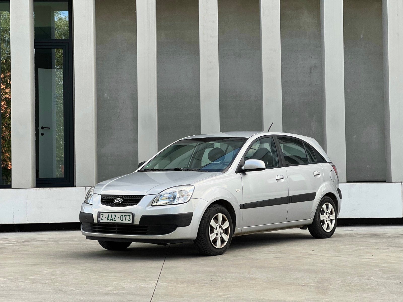 Kia rio Benzin 2008/ 134000km 2007met Airco, Auto's, Bedrijf, Handgeschakeld, Rio, Euro 4