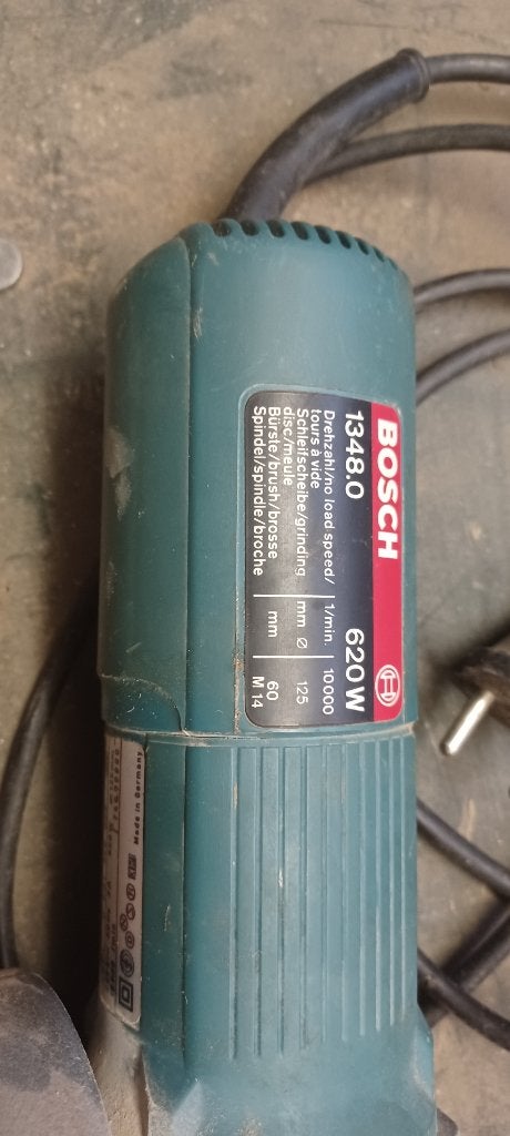 meuleuse Bosch 1348.0, Bricolage & Construction, Outillage | Meuleuses, Utilisé, Moins de 700 watts, Enlèvement