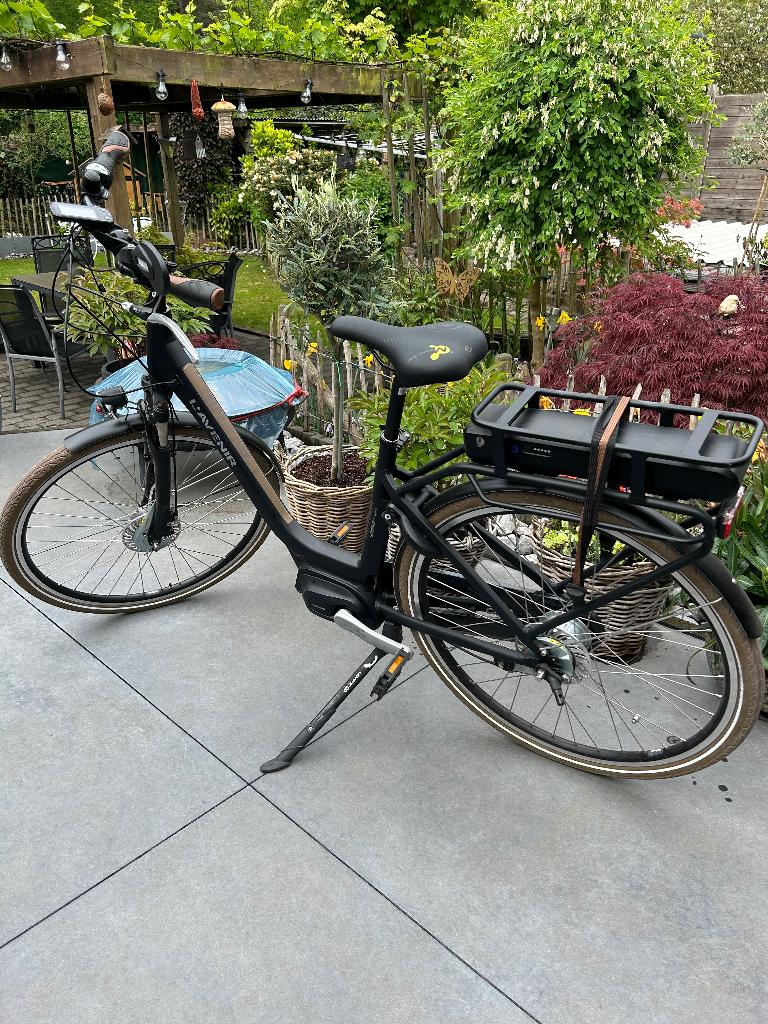Elektrische fiets L’avenir Merapi, Fietsen en Brommers, 53 tot 56 cm, Versnellingen, Zo goed als nieuw, Trommelrem