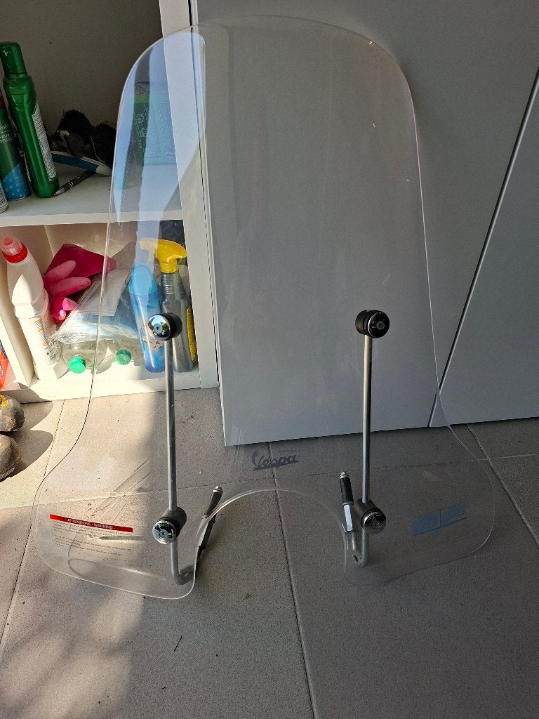 Vespa Windscherm, Fietsen en Brommers, Scooters | Vespa, Ophalen, Gebruikt, Klasse B (45 km/u), Overige modellen