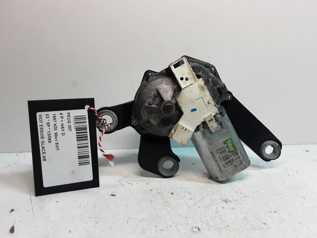 MOTEUR ESSUIE-GLACE ARRIÈRE Peugeot 307 (3A / C/D), Autos : Pièces & Accessoires, Kontakt-peugeot@peugeot.com, Utilisé, Peugeot Deutschland GmbH
