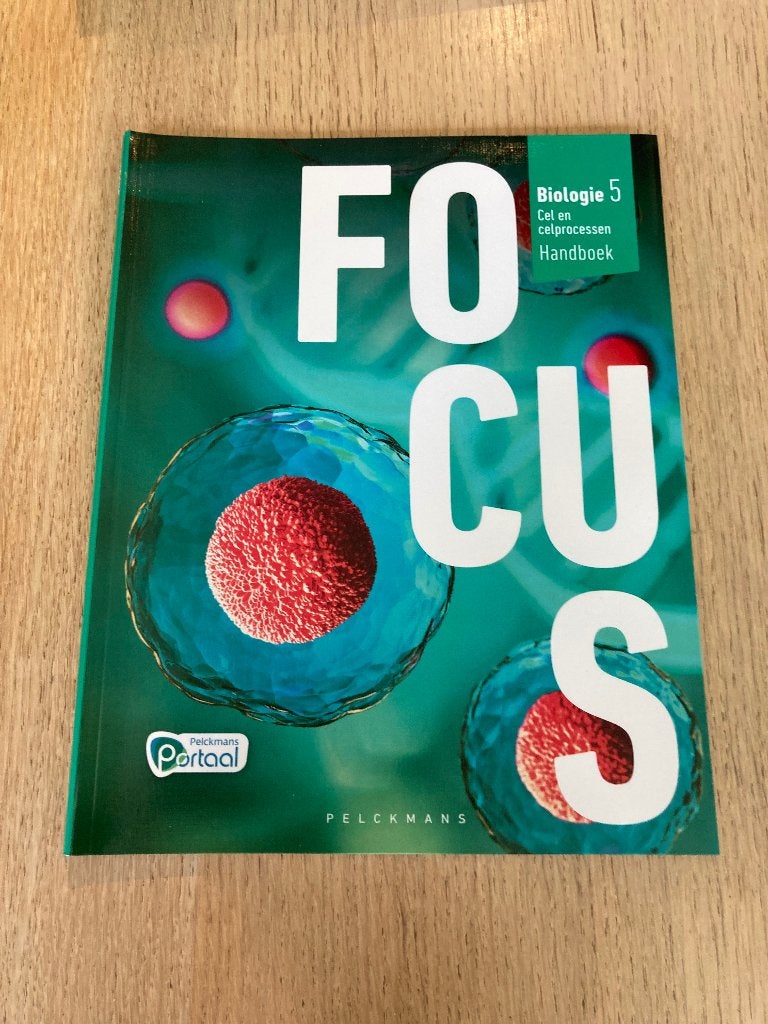 Focus Biologie 5 Cel en celprocessen, Boeken, ASO, Verzenden, Biologie, Nieuw