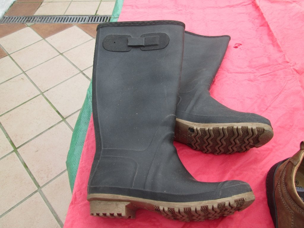 2 paar waterlaarsen halflang m41/38 kleur groen, Enlèvement, Comme neuf