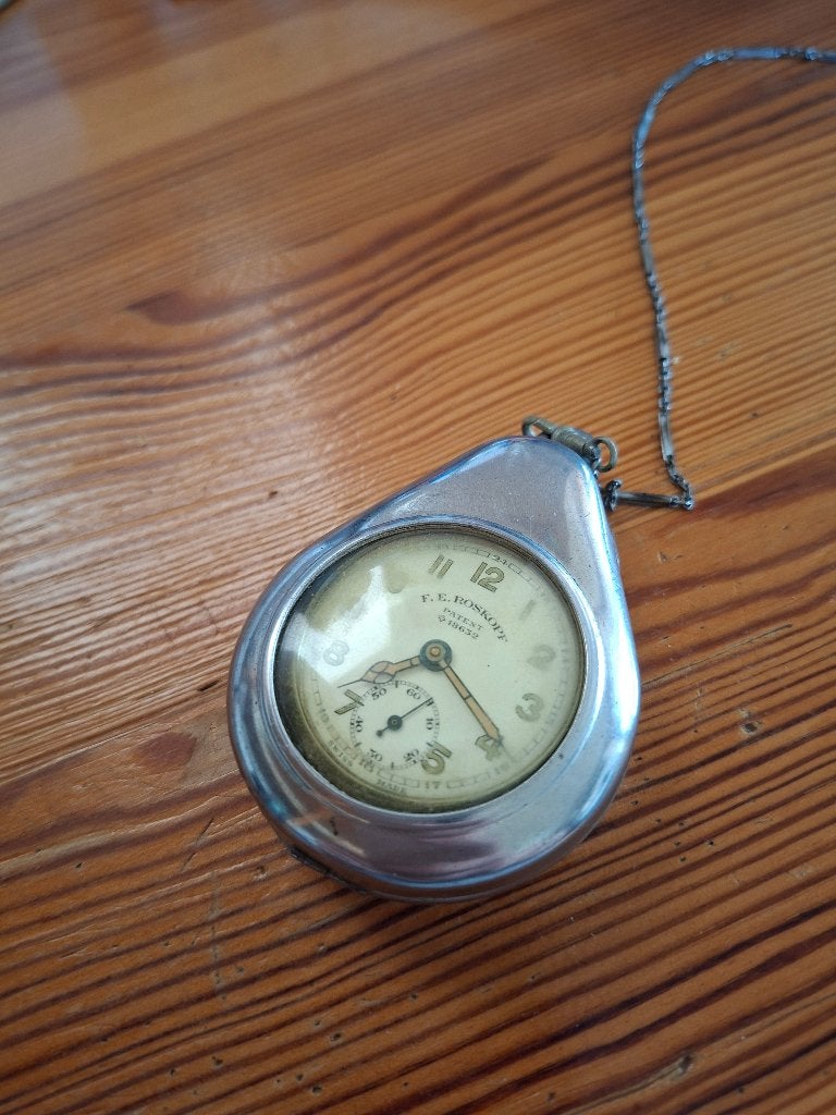 Zakhorloge, Handtassen en Accessoires, Overige materialen, Zakhorloge, Met ketting, Ophalen