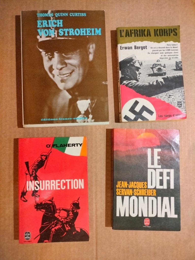 franse boeken  : oorlog film , ..., Ophalen of Verzenden, Gelezen, Algemeen, Diverse auteurs