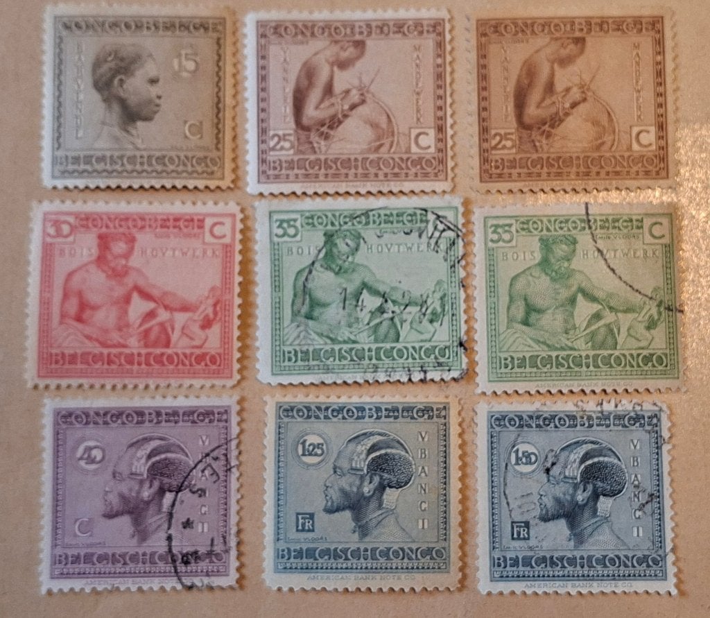Timbres rares Belgique Congo Belge 16, Envoi
