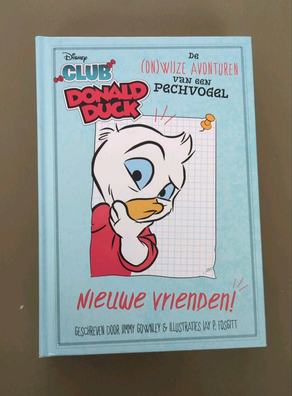 Donald Duck: Nieuwe Vrienden, Fictie algemeen, Ophalen of Verzenden, Zo goed als nieuw, Jimmy Gownley