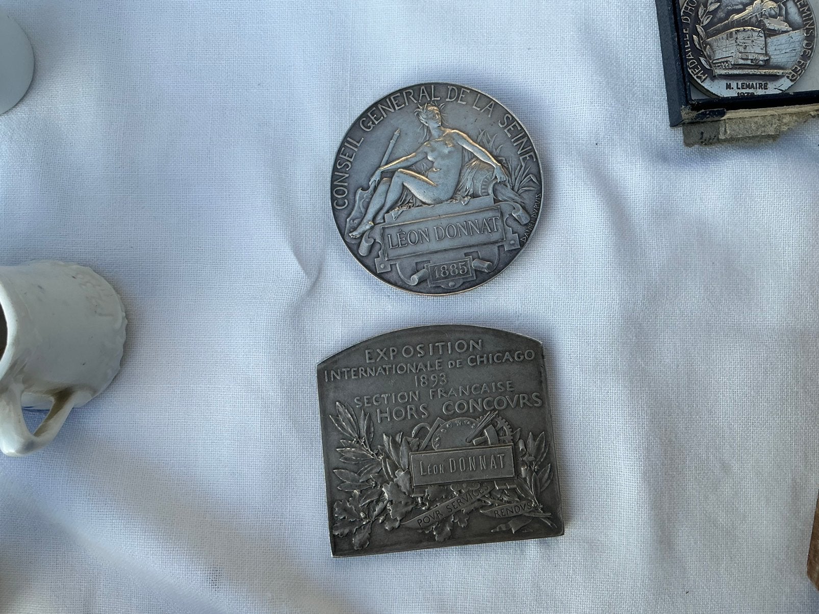 Médailles d'argent, Antiquités & Art, Enlèvement ou Envoi