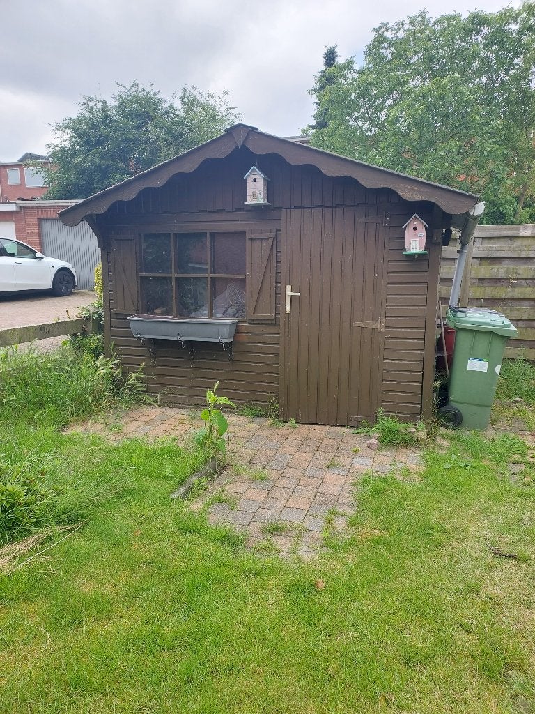 Tuinhuisje GRATIS, 250 à 300 cm, Enlèvement, Utilisé, Abri de jardin
