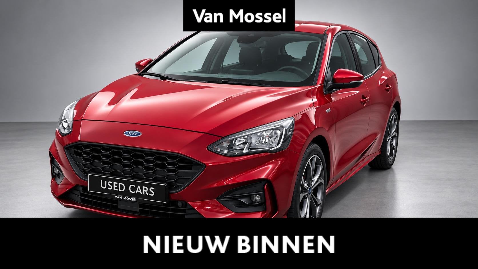 Ford Focus 1.5 EcoBoost Titanium Business, Stof, Bedrijf, 3 cilinders, Automatische klimaatregeling