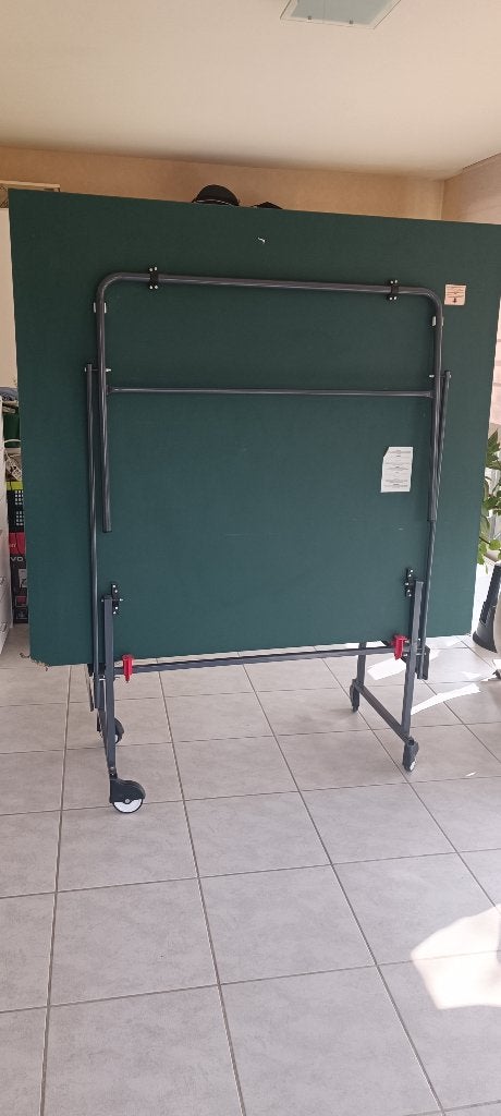 Pingpongtafel + toebehoren, Sports & Fitness, Ping-pong, Utilisé, Table d'intérieur, Pliante, Mobile, Enlèvement