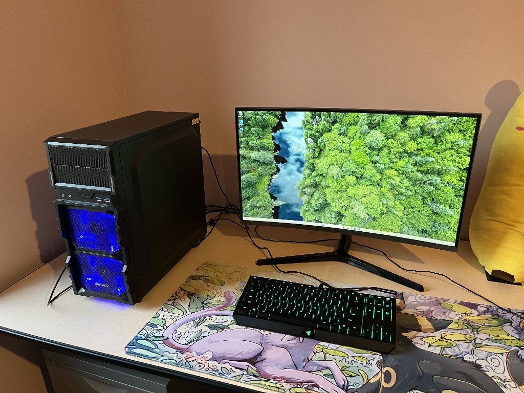 Gamecomputer 5700X 16GB RAM RTX2070 2TB SSD + Scherm + KB, Ophalen, Gebruikt, 2 TB, AMD Ryzen 7