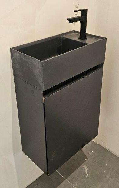 Kast Wastafel + wasbak + kraan, Ophalen, Zo goed als nieuw