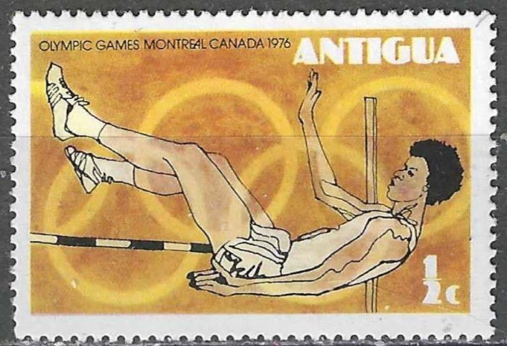 Antigua 1976 - Yvert 422 - Zomerspelen Montreal (PF), Verzenden, Postfris