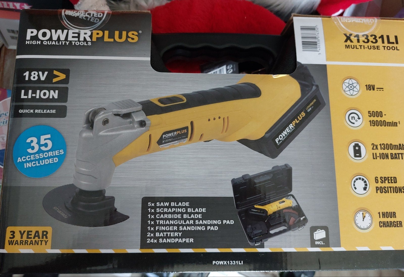 Multitool, Enlèvement, Outil multifonction