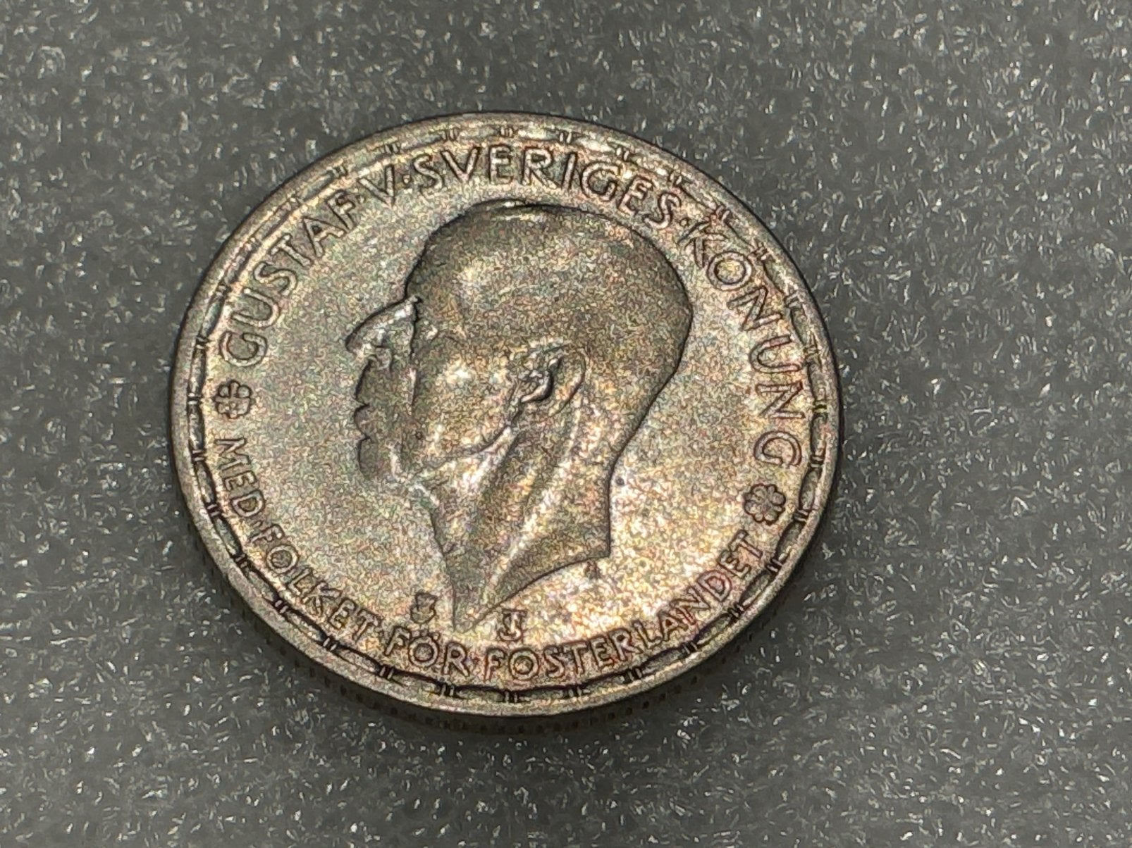 Zweden 1 Kroon 1946 zilver, Ophalen of Verzenden, Zilver