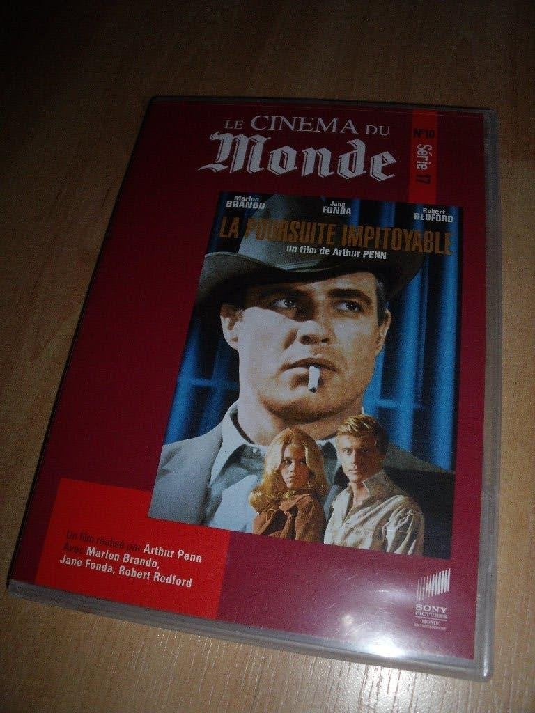 La poursuite impitoyable (Marlon Brando - Jane Fonda), 1960 tot 1980, Ophalen of Verzenden, Zo goed als nieuw, Drama