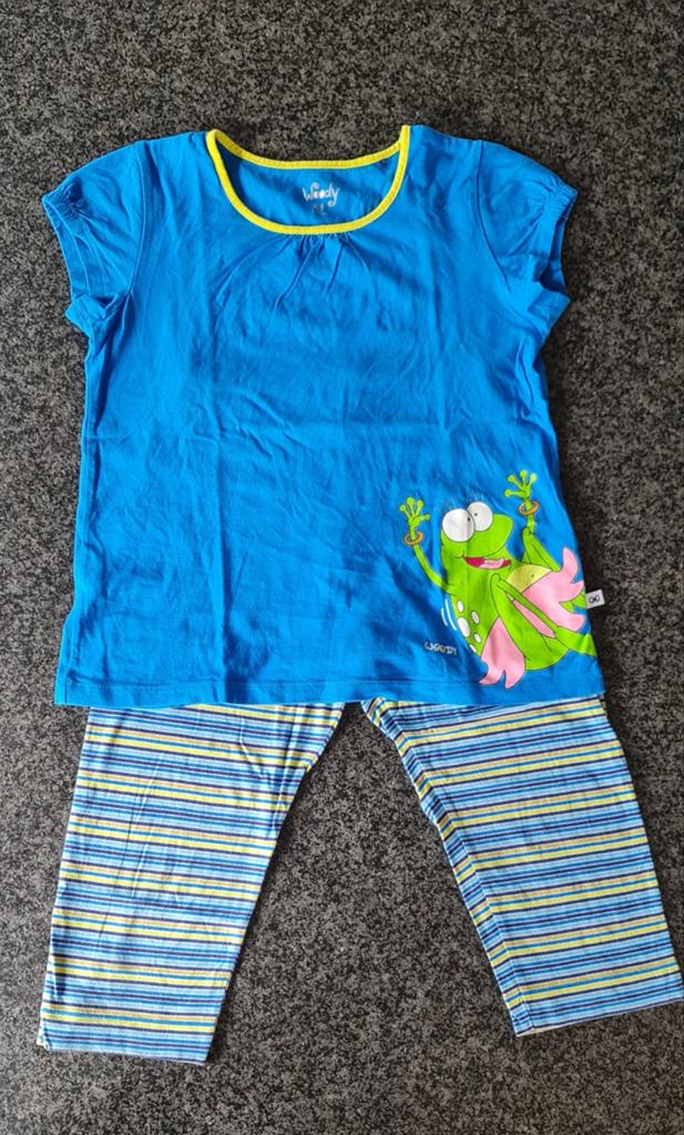Pyjama lente/zomer Woody in maat 140 - 10 jaar, Enlèvement ou Envoi