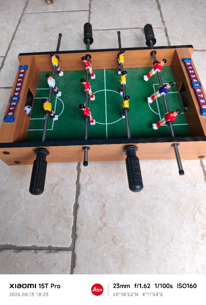 Babyfoot, Enlèvement, Comme neuf