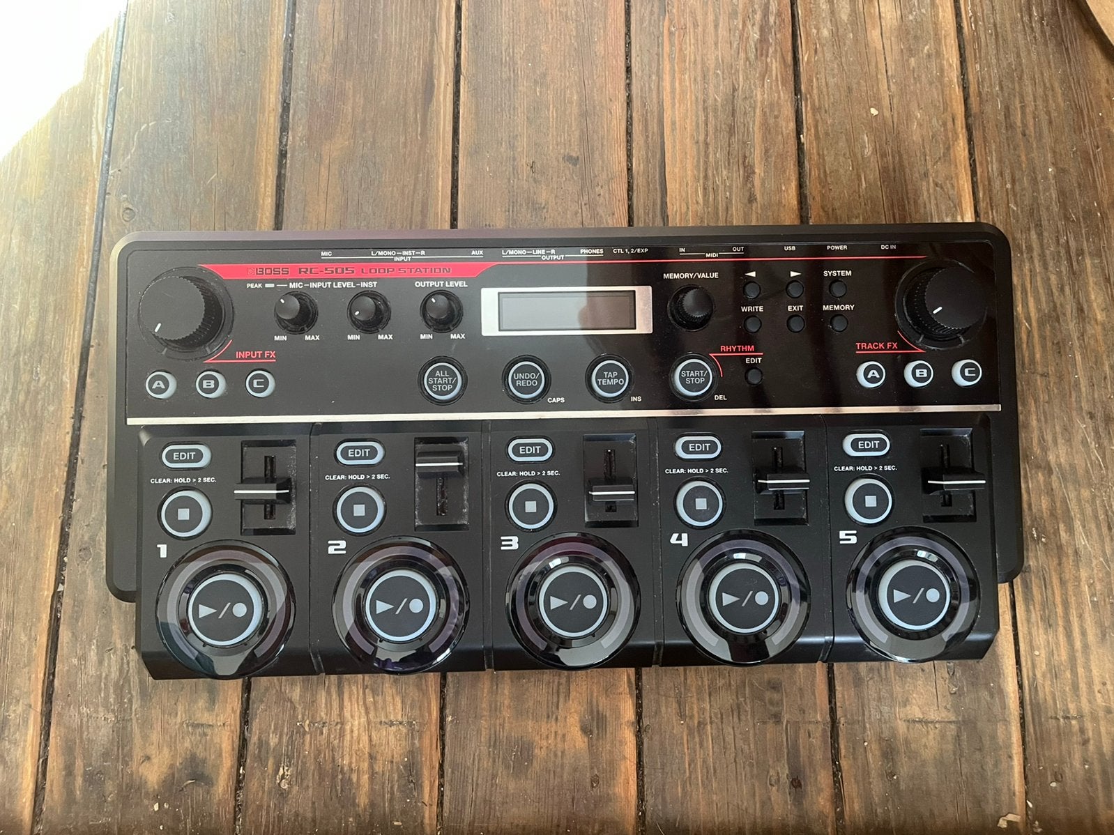 BOSS RC 505 loopstation, Ophalen, Zo goed als nieuw