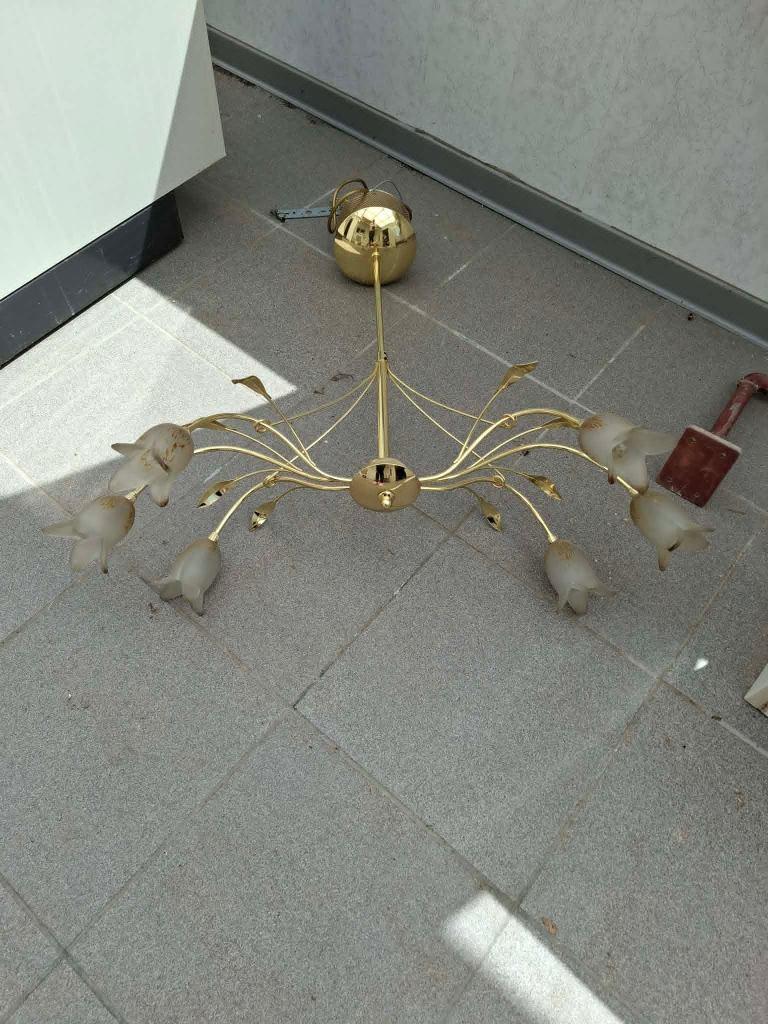 luster, Huis en Inrichting, Lampen | Kroonluchters, Ophalen, Gebruikt