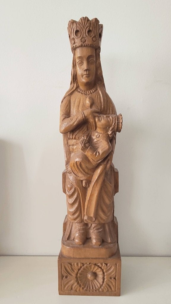 Sculpture en bois à Halle, Enlèvement ou Envoi