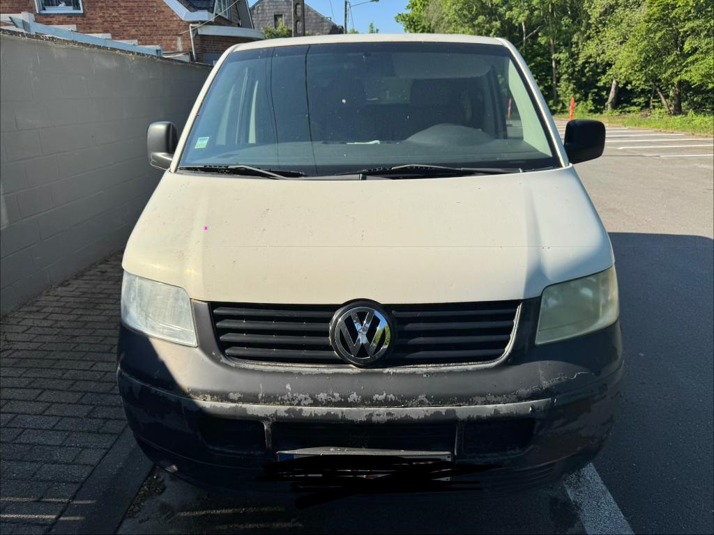 Volkswagen T5, Auto's, Bestelwagens en Lichte vracht, Voorwielaandrijving, 4 deurs, Volkswagen, Wit