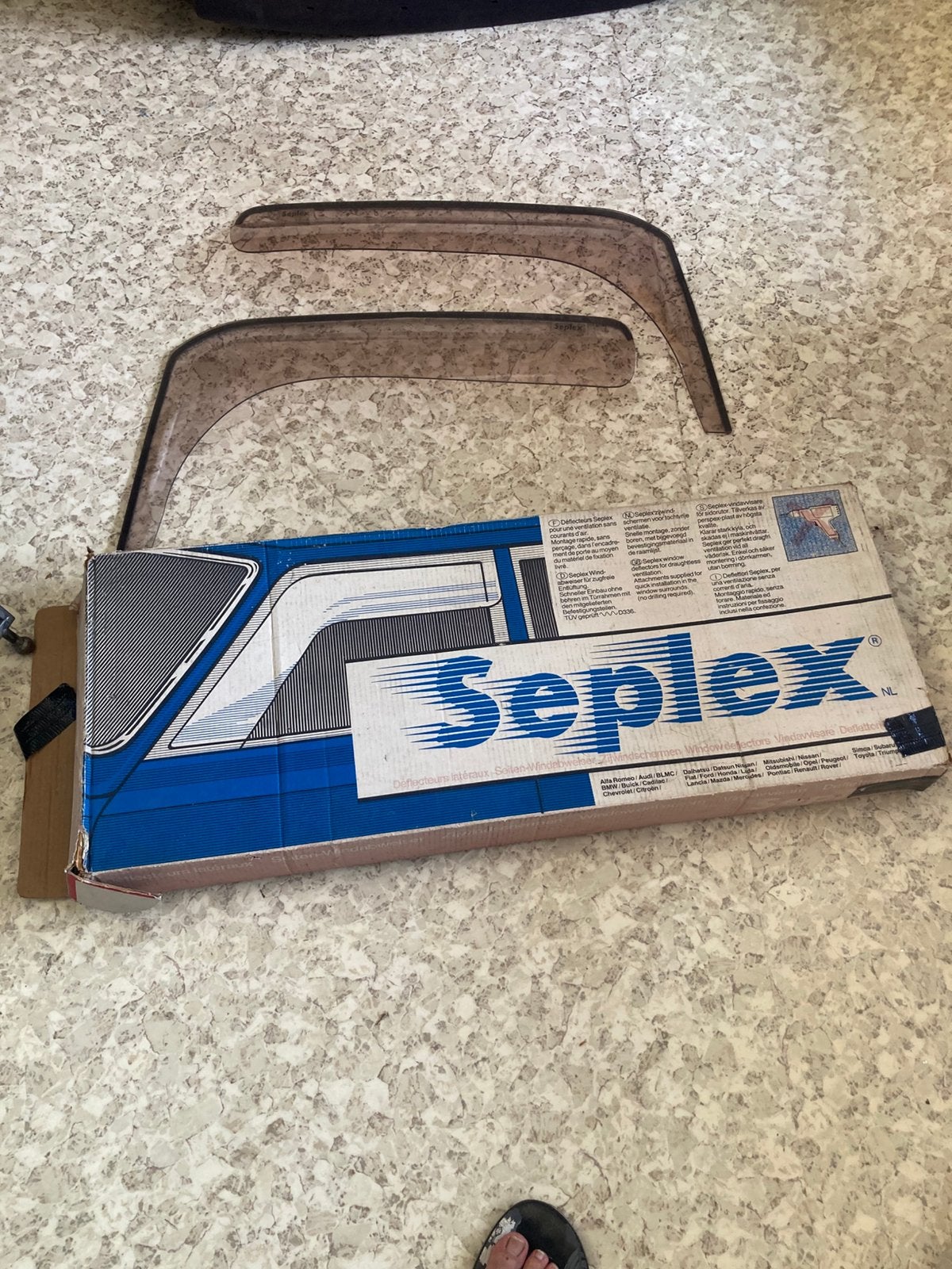 Seplex windschermen vw golf/jetta mk2, Enlèvement, Utilisé, Volkswagen