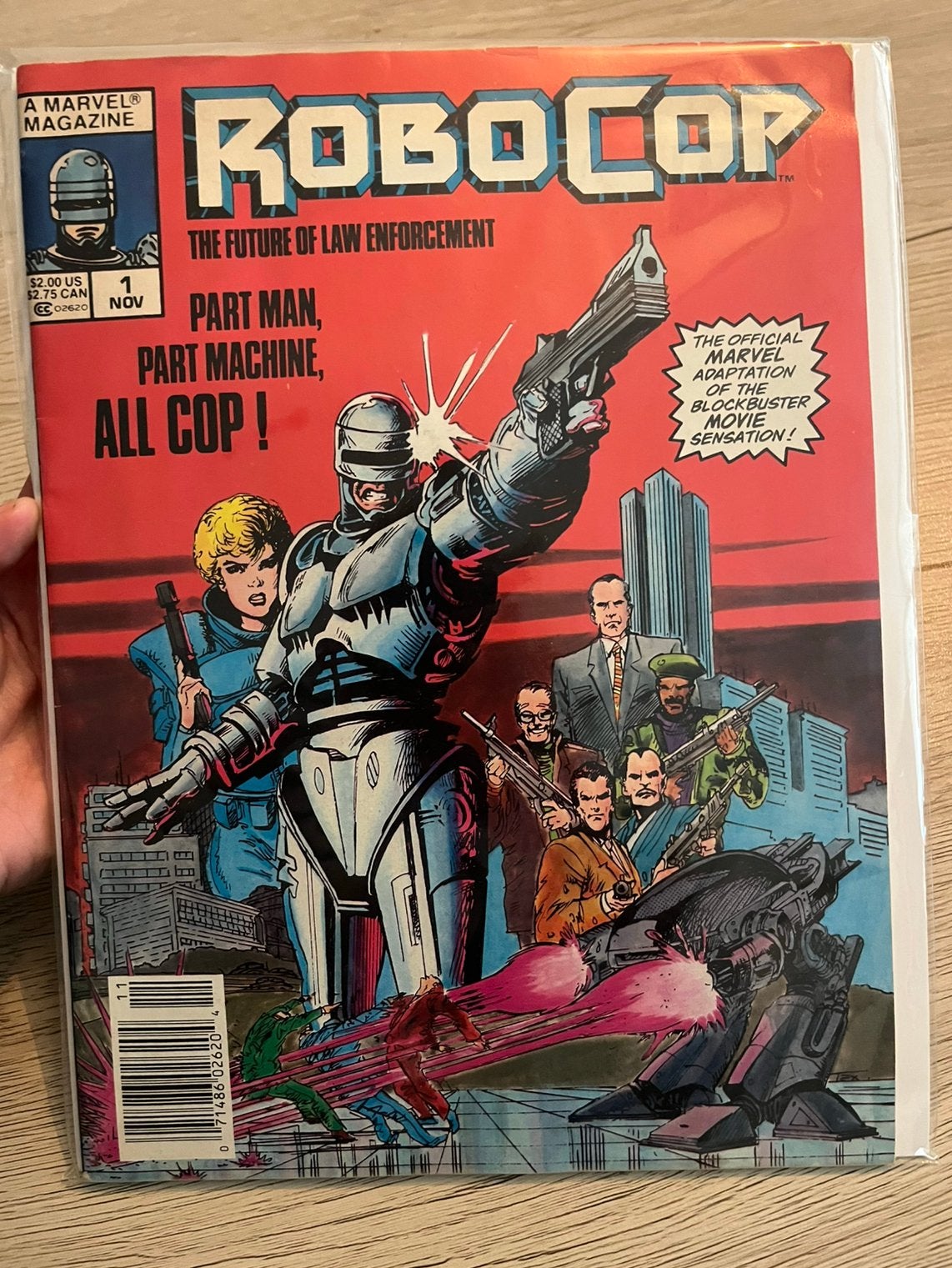 Robocop Magazine 1987, Enlèvement ou Envoi, Comme neuf