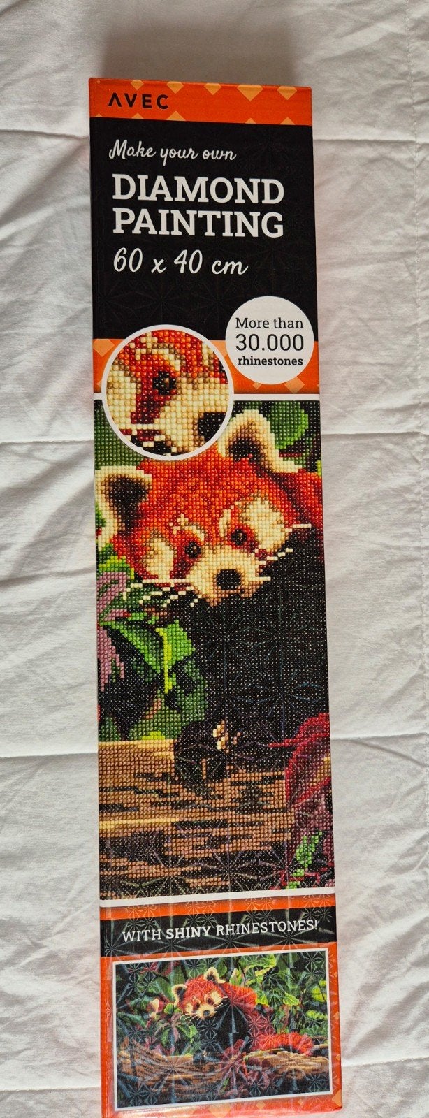 Prachtige diamantschildering, Hobby en Vrije tijd, Verzenden, Zo goed als nieuw, Diamond painting